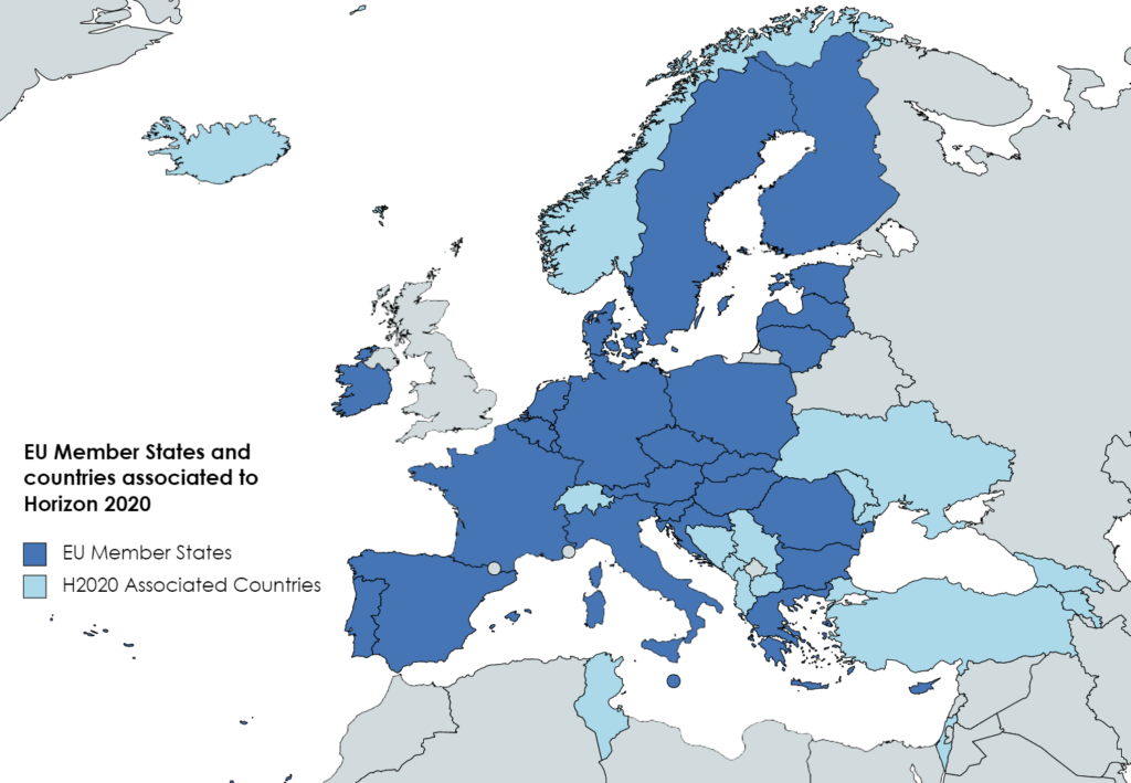 Map Of Eu Countries 2021 Horizon Europe: What About The Uk And The Associated Countries